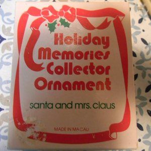 Holiday Memories Collector Ornament